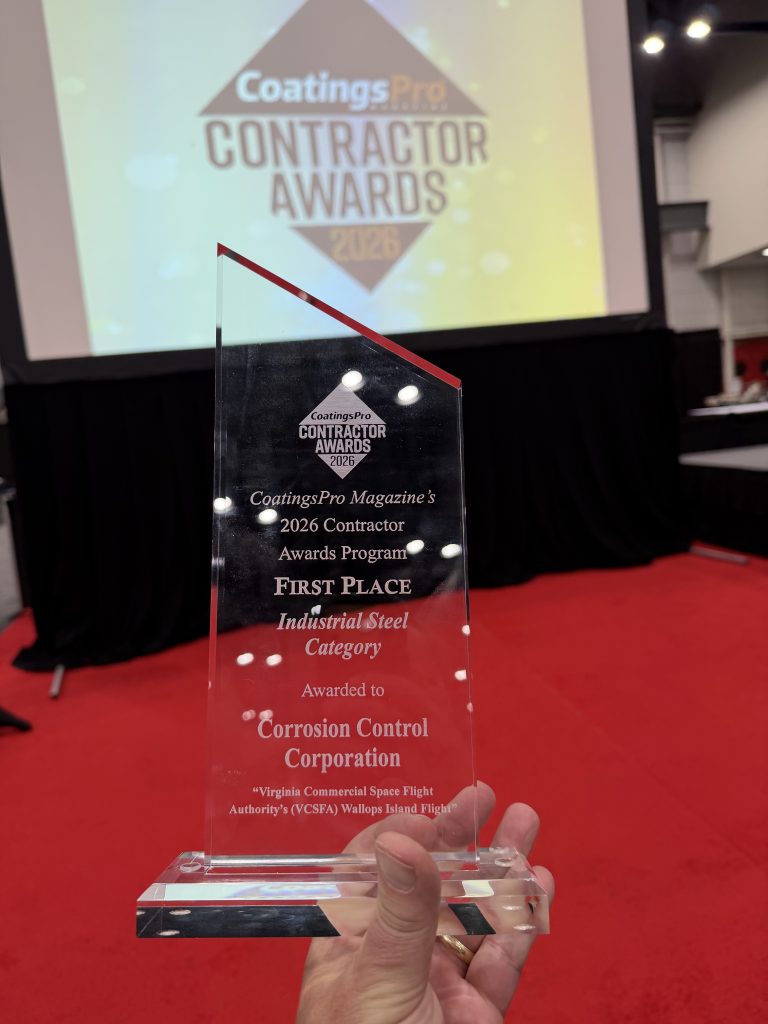 Coatings Pro Contractor award